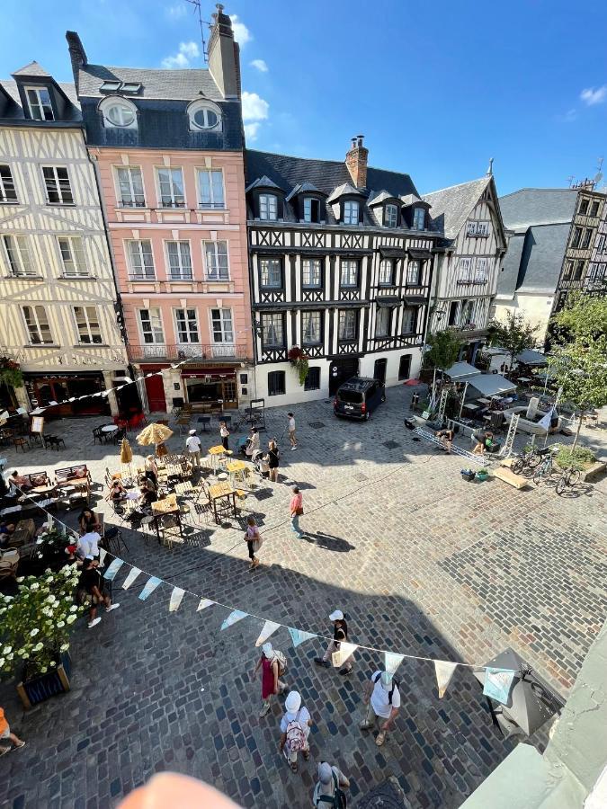 Le 1731, Rouen Coeur D'Histoire, Superbe Duplex Leilighet Eksteriør bilde