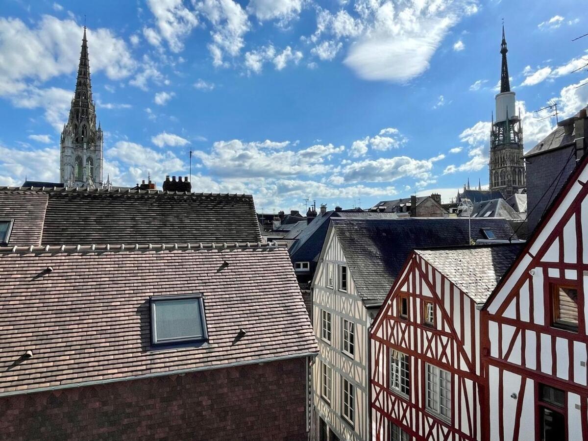 Le 1731, Rouen Coeur D'Histoire, Superbe Duplex Leilighet Eksteriør bilde