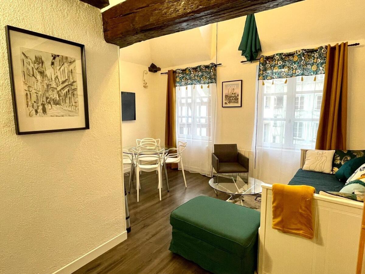 Le 1731, Rouen Coeur D'Histoire, Superbe Duplex Leilighet Eksteriør bilde