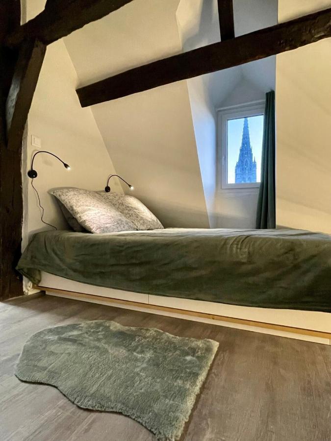 Le 1731, Rouen Coeur D'Histoire, Superbe Duplex Leilighet Eksteriør bilde