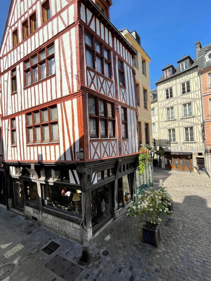 Le 1731, Rouen Coeur D'Histoire, Superbe Duplex Leilighet Eksteriør bilde